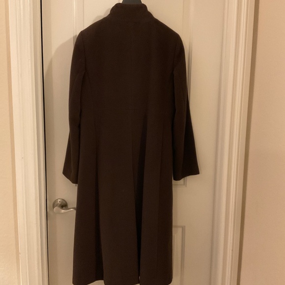 Women’s Long Coat, Angola 65% and Wool 35%, Made in Japan - Picture 6 of 11